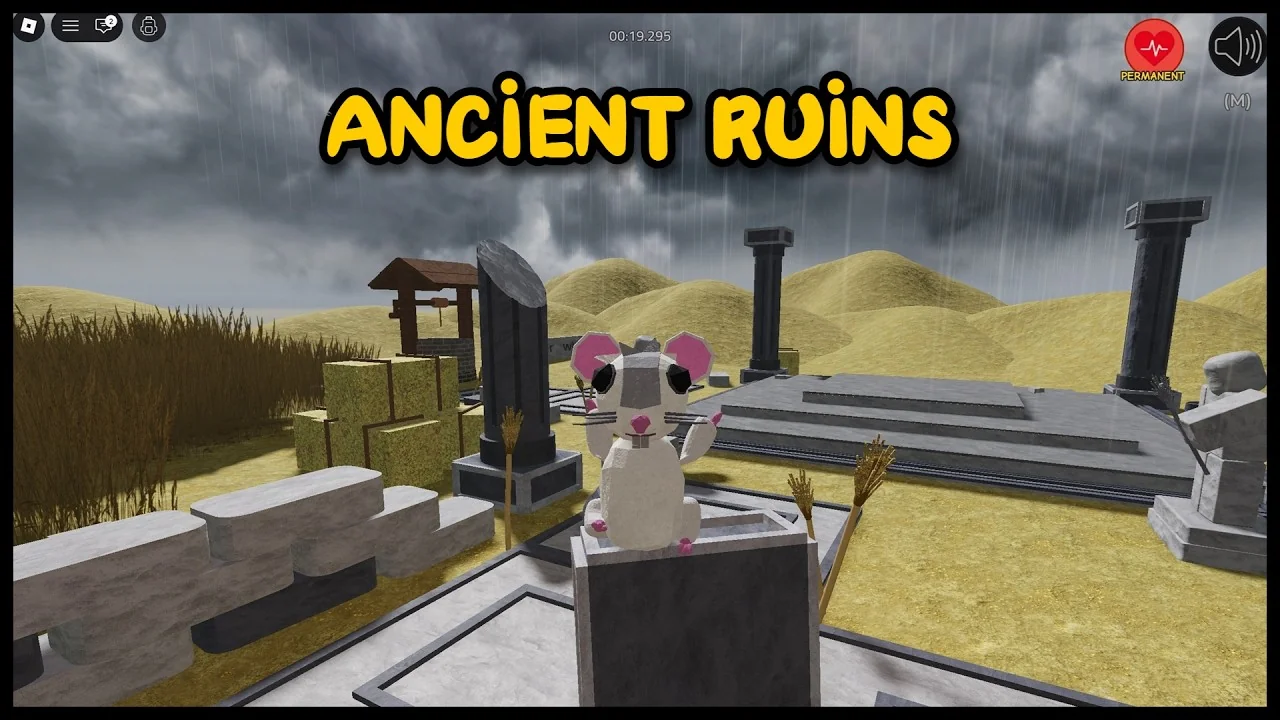 Bring Back The Sun Ancient Ruins — golem and haystack counting puzzle